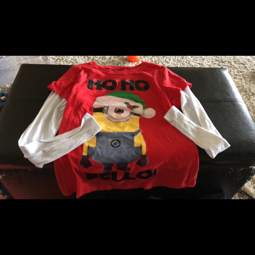 Girls Christmas shirt